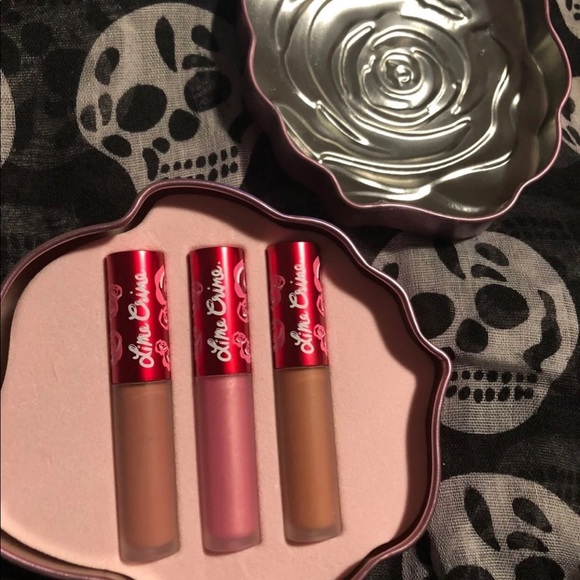 Lime Crime Velvetines Rose Tin in Pink Rose Tin - Picture 5 of 8